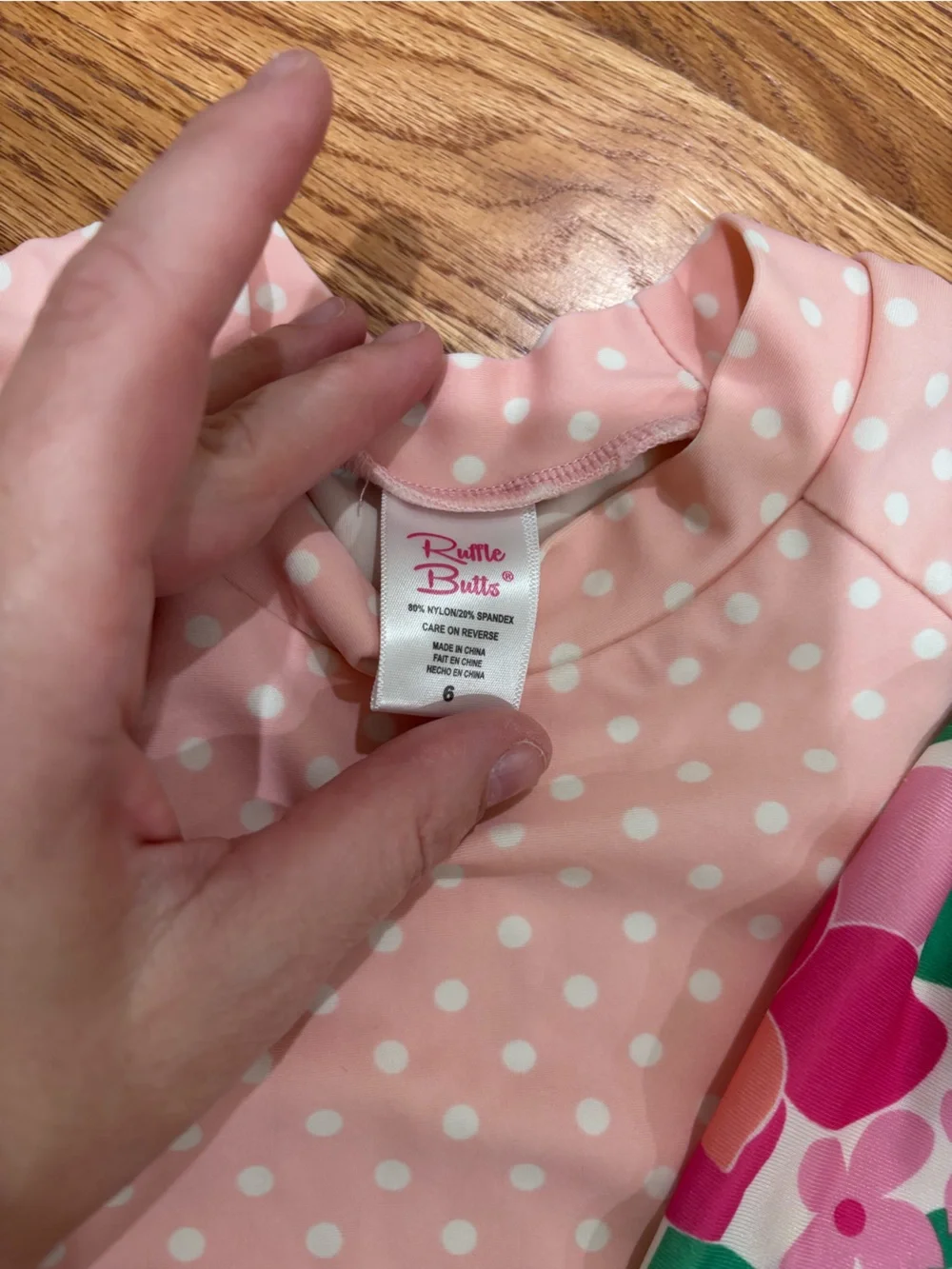 Ruffle Butts, Gymboree, Swim Zip Girls Swim Top Bundle Sz 6